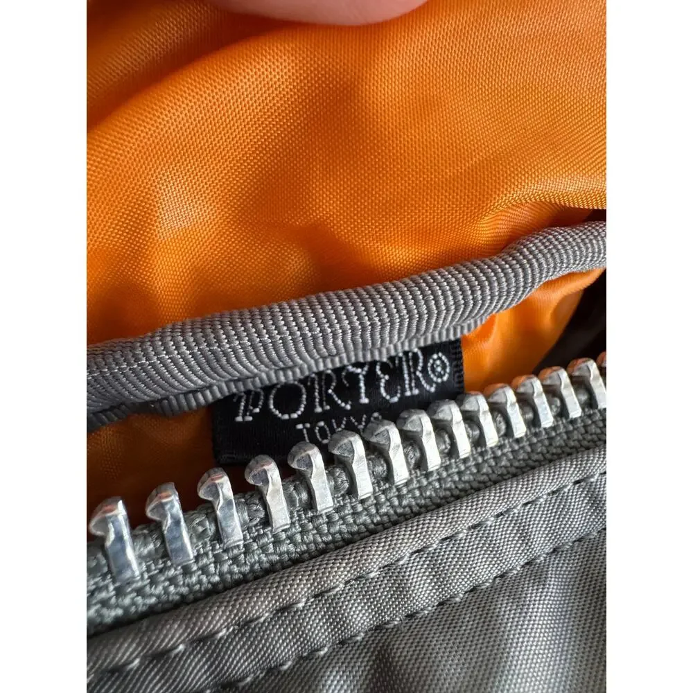 Porter Yoshida Tanker Sage Grey Nylon Waist Bag